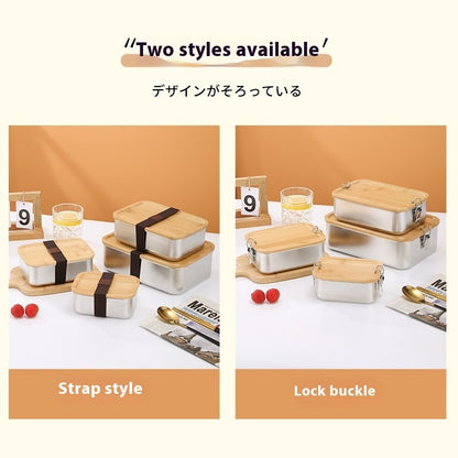 Stainless Steel Bento Food Storage Box