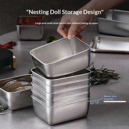 Stainless Steel Airtight Food Storage Container