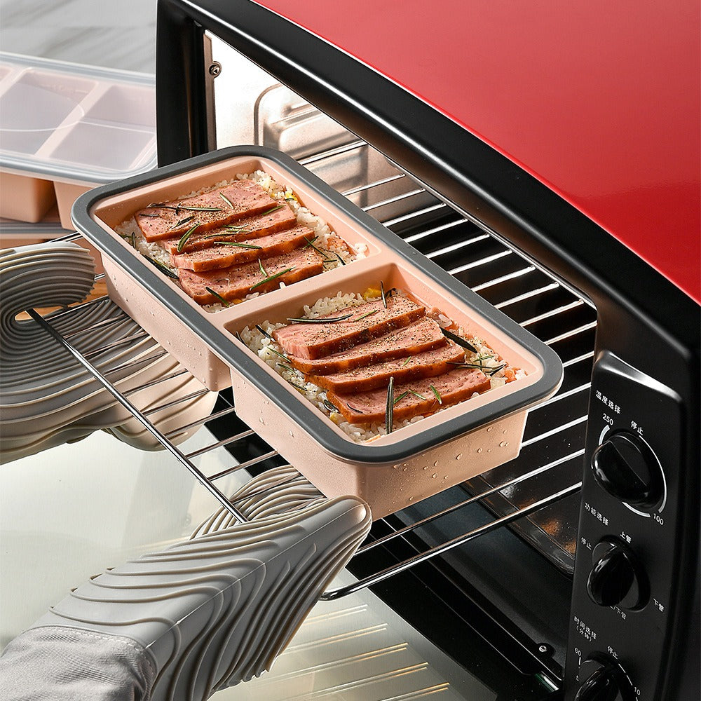 Silicone Compartment Lunch Box