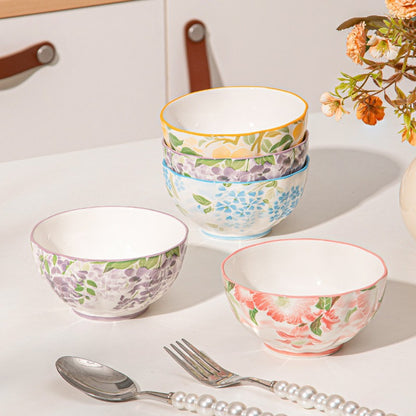 Japanese Creative Ceramic Lotus Bowl