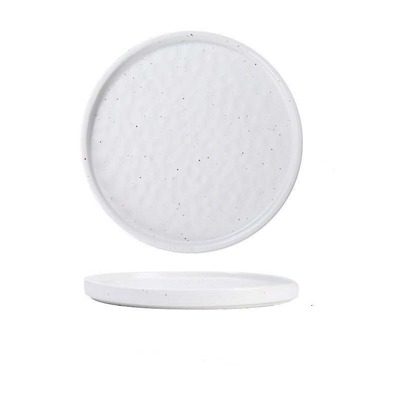 Creative Ceramic Plate for Steak, Pasta, and Pizza