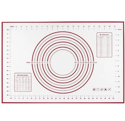 40×60cm Large Silicone Baking Mat | Non-Stick Reusable Dough & Oven Baking Mat