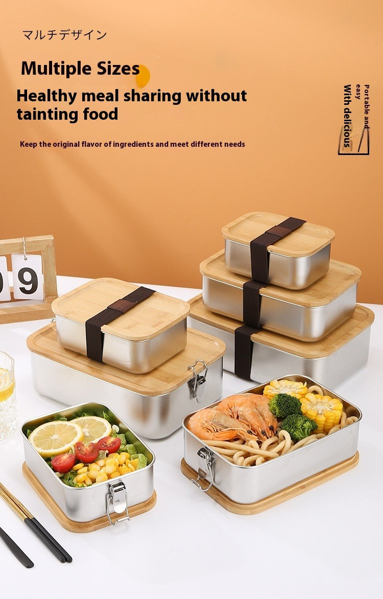Stainless Steel Bento Food Storage Box