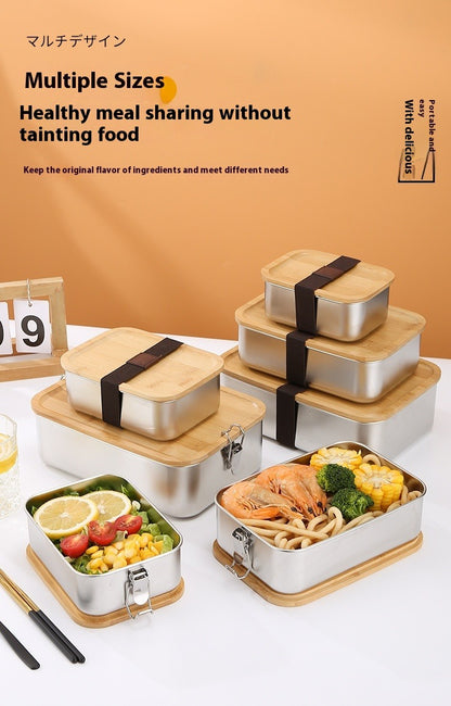 Stainless Steel Bento Food Storage Box