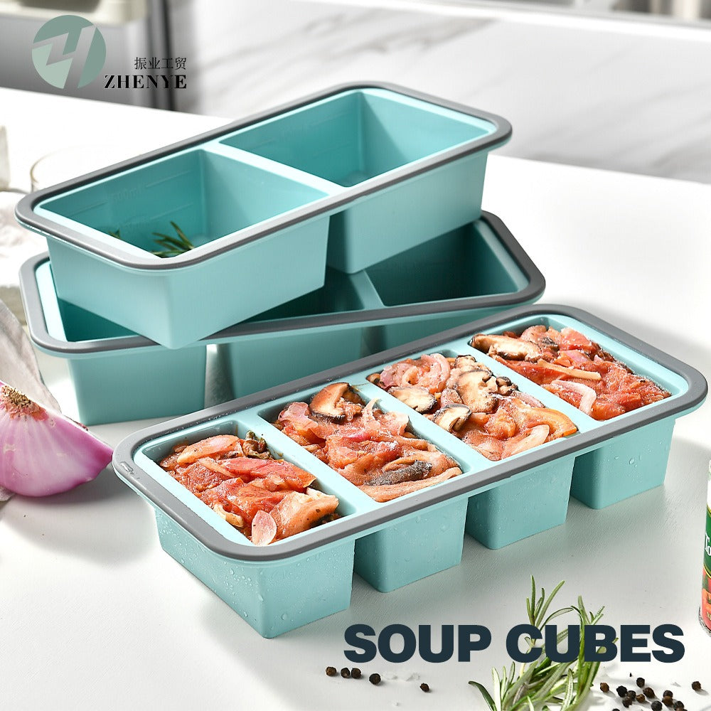 Silicone Compartment Lunch Box