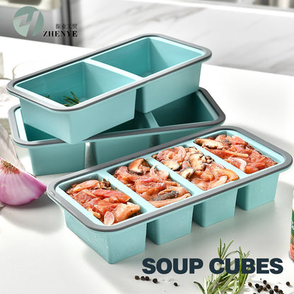 Silicone Compartment Lunch Box