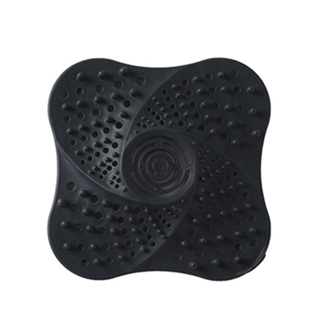 Silicone Drain Hair Catcher | Anti Clog Shower Drain Filter | Bathroom Sink Hair Stopper