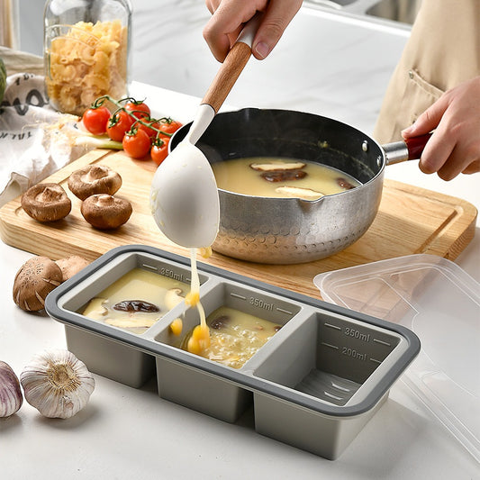 Silicone Compartment Lunch Box