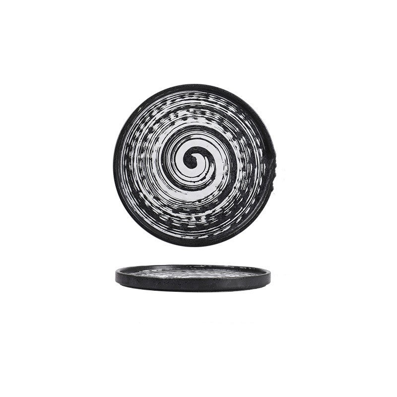 Creative Ceramic Plate for Steak, Pasta, and Pizza