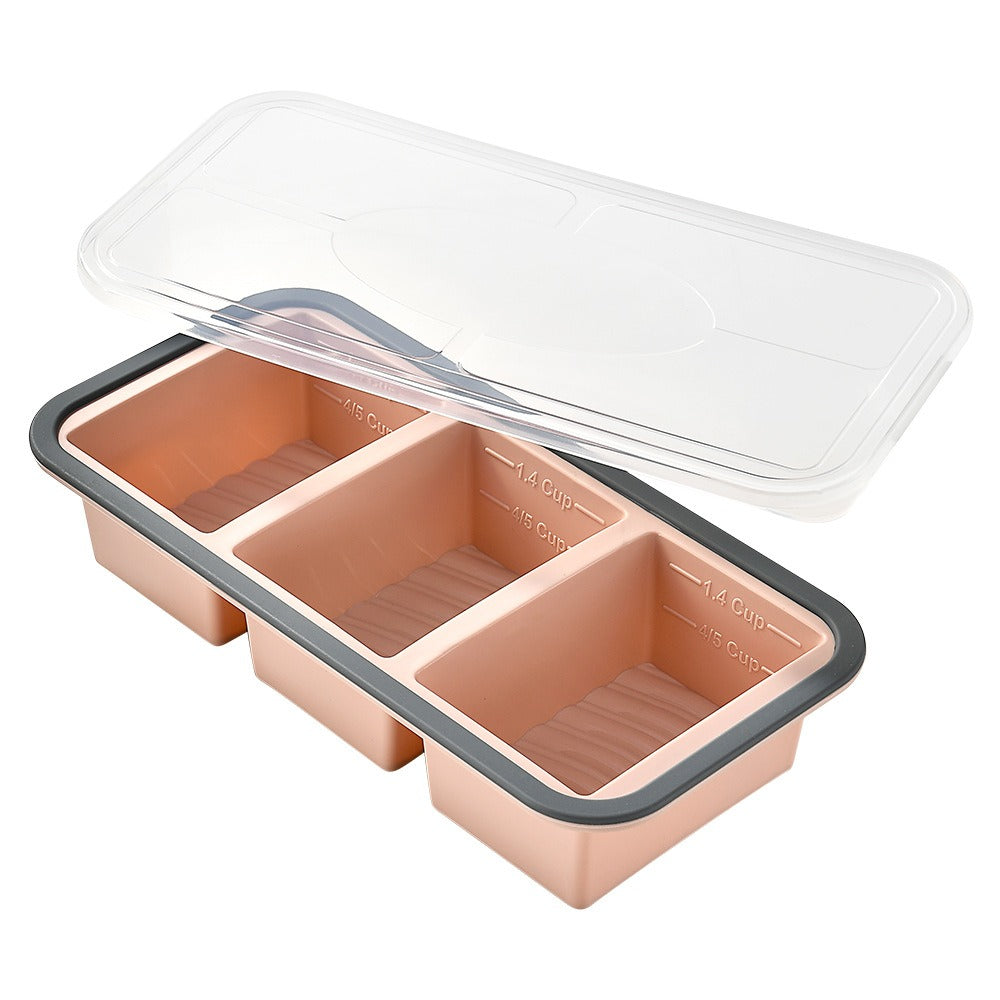 Silicone Compartment Lunch Box