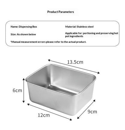 Stainless Steel Airtight Food Storage Container