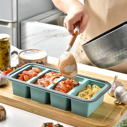 Silicone Compartment Lunch Box