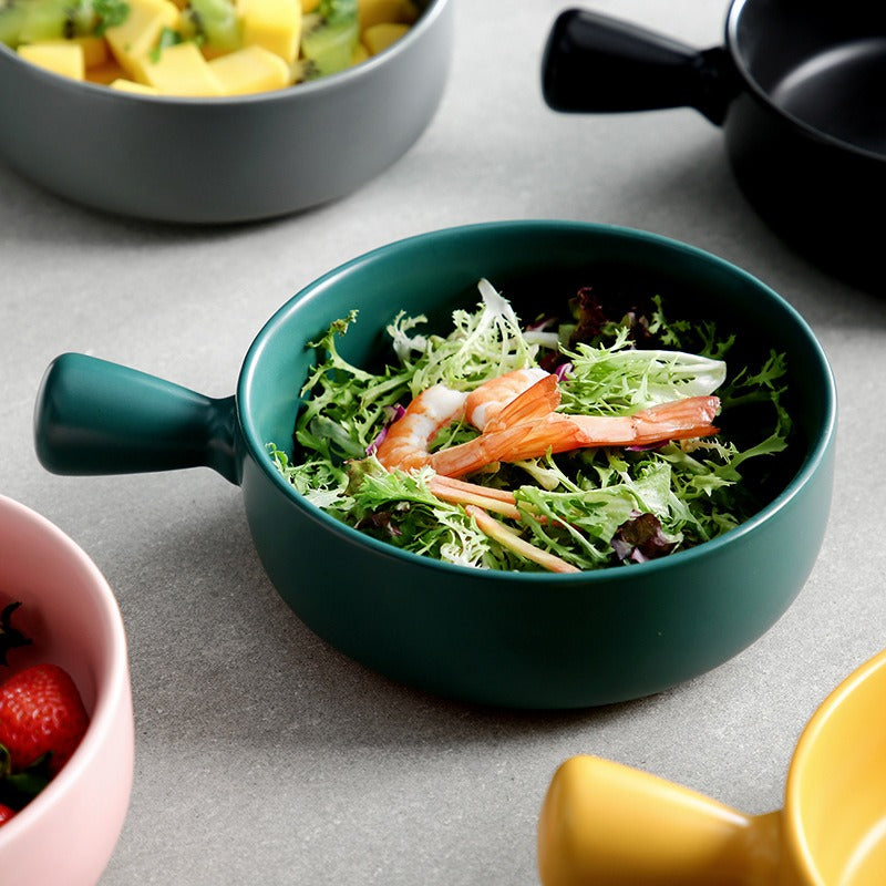 Ceramic Oven Plate with Handle