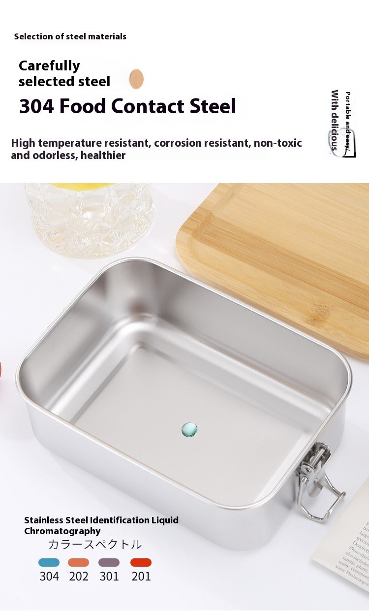 Stainless Steel Bento Food Storage Box