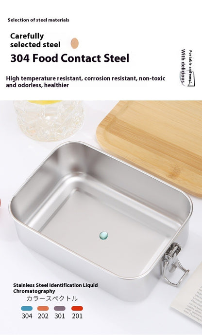 Stainless Steel Bento Food Storage Box