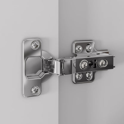 Wooden Closet Organiser System with 2 Drawers 3 Shelves Wall Mount Shelving for Walk in Closet Bedroom Organization Built in Clothes Storage White