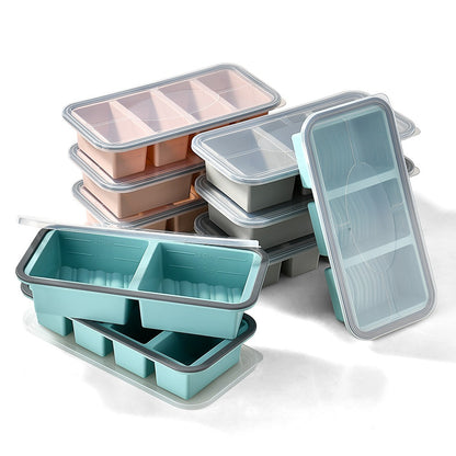 Silicone Compartment Lunch Box